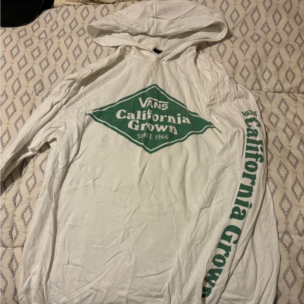 Vans hooded long sleeve